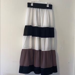 Runway New York Multi-color Skirt Sz M